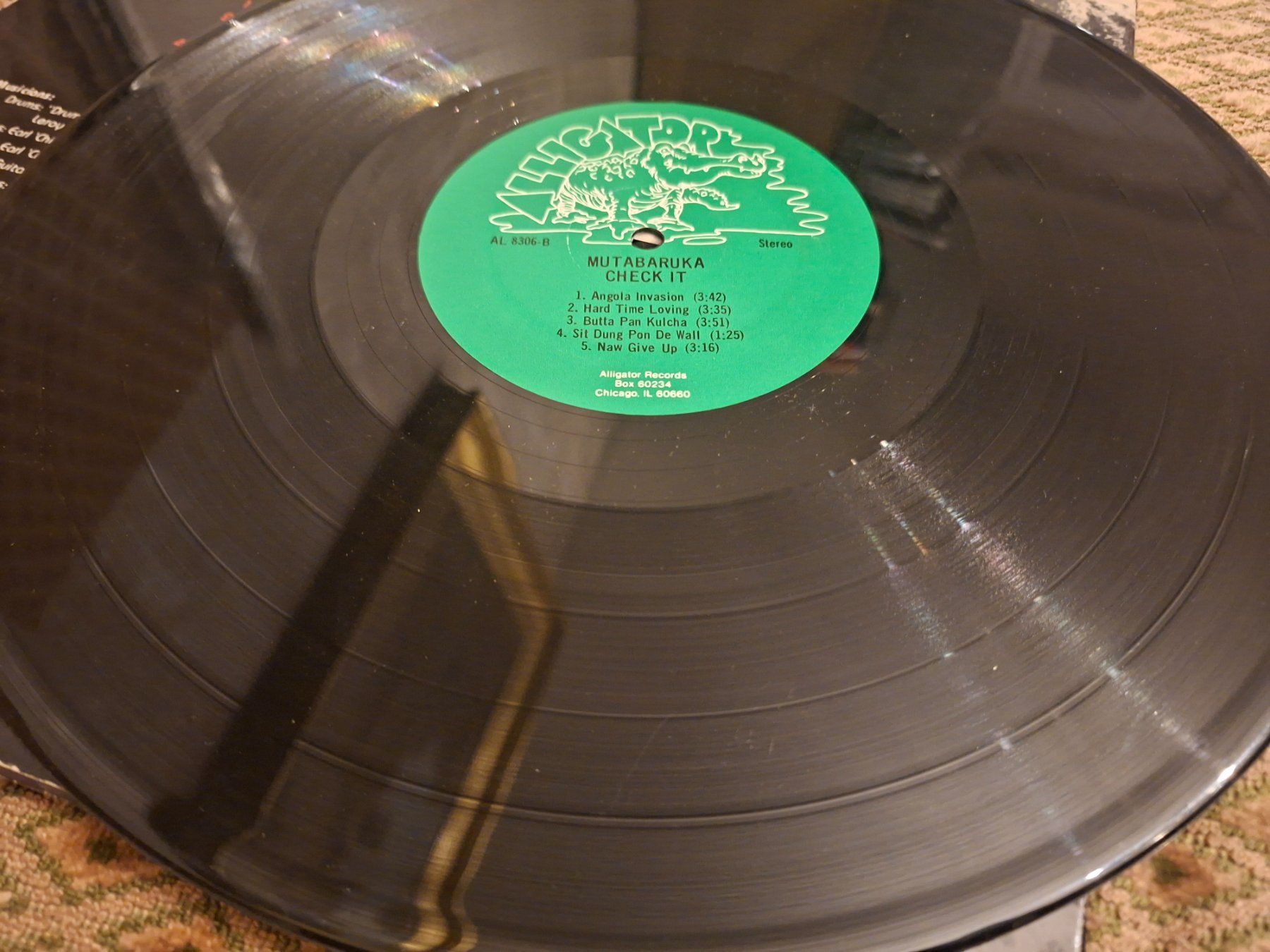 Dischi in vinile: Reggae LP - Mutabaruka - Check It – Usato da Bernex venduto da Wannabehasbeen01 3