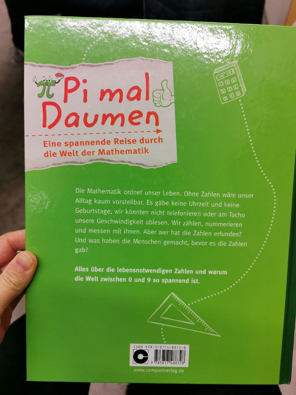 Libri: Mathematikbuch Pi mal Daumen – Nuovo (secondo la descrizione) da Fahrwangen venduto da honi210 1