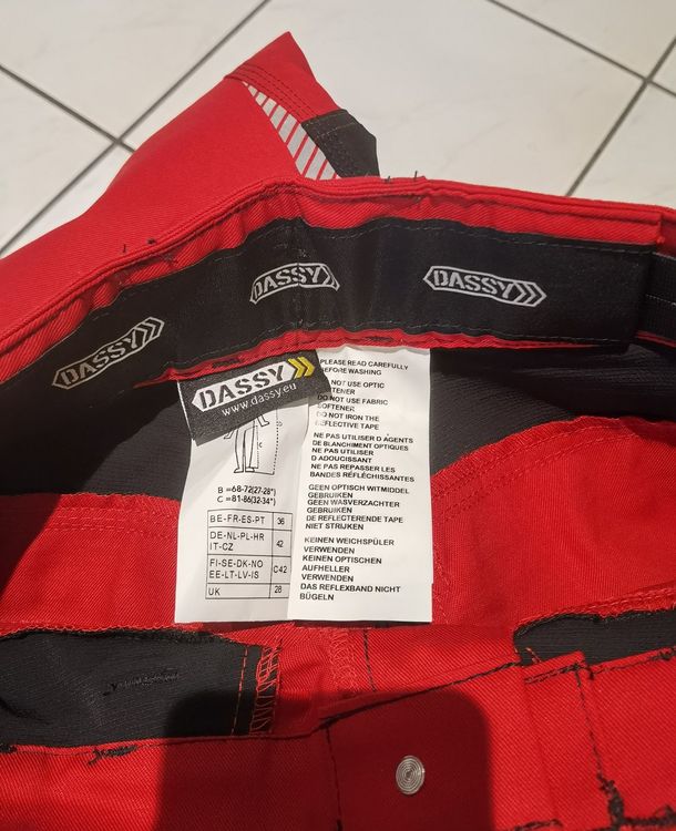 Pantaloni: Arbeitshose Gr. 42, Dassy – Nuovo (secondo la descrizione) da Uerkheim venduto da Kaufoption 6