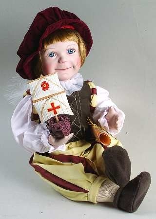 Poupées: Wunderschöne Sammlerpuppe "Little Christopher Columbus" – Neuf avec emballage d'origine à Schänis par Second_Life_