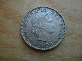 (S1) 20 Rappen 1906