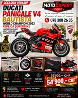 Ducati Panigale V4 Bautista 2022 World Champion Replica