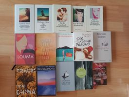 15x Romane Zeitgenössische Literatur Belletristik Romane