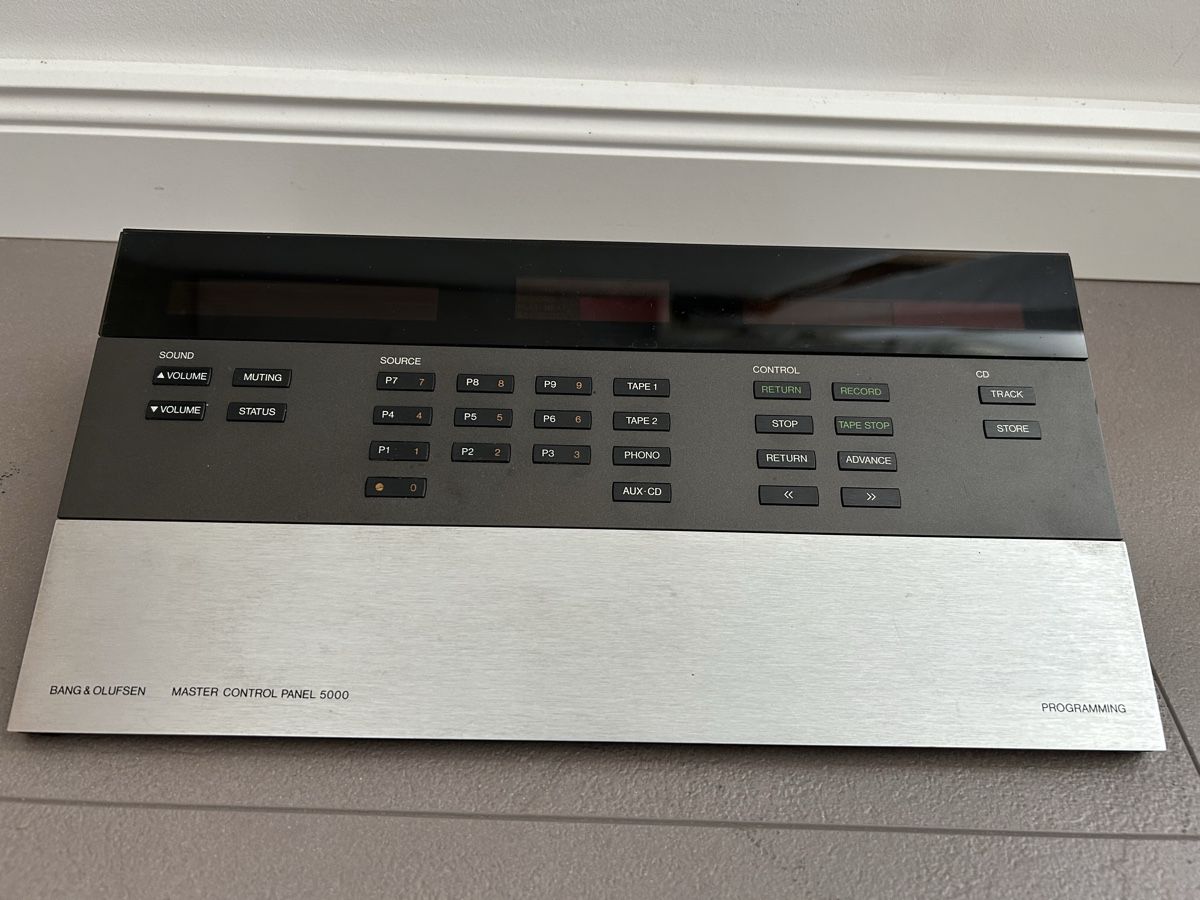 Bang & Olufsen Fernbedienungen: Bang & Olufsen Master Control Panel 5000 – Gebraucht aus Uetendorf von REhome 1