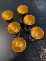 Vintage Savitorba Goblet - Weinkelche - innen vergoldet