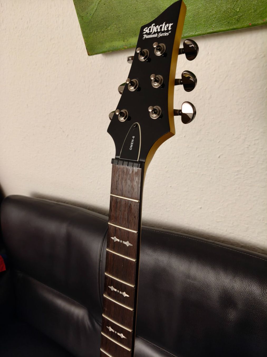 Schecter Instruments de musique: Schecter "Omen 6" - Black Gloss - neuwertiger Zustand !! – Neuf (Voir description) à Rümlang par Platin-Cooper 7