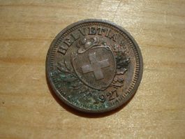 (N2) 1 Rappen 1927