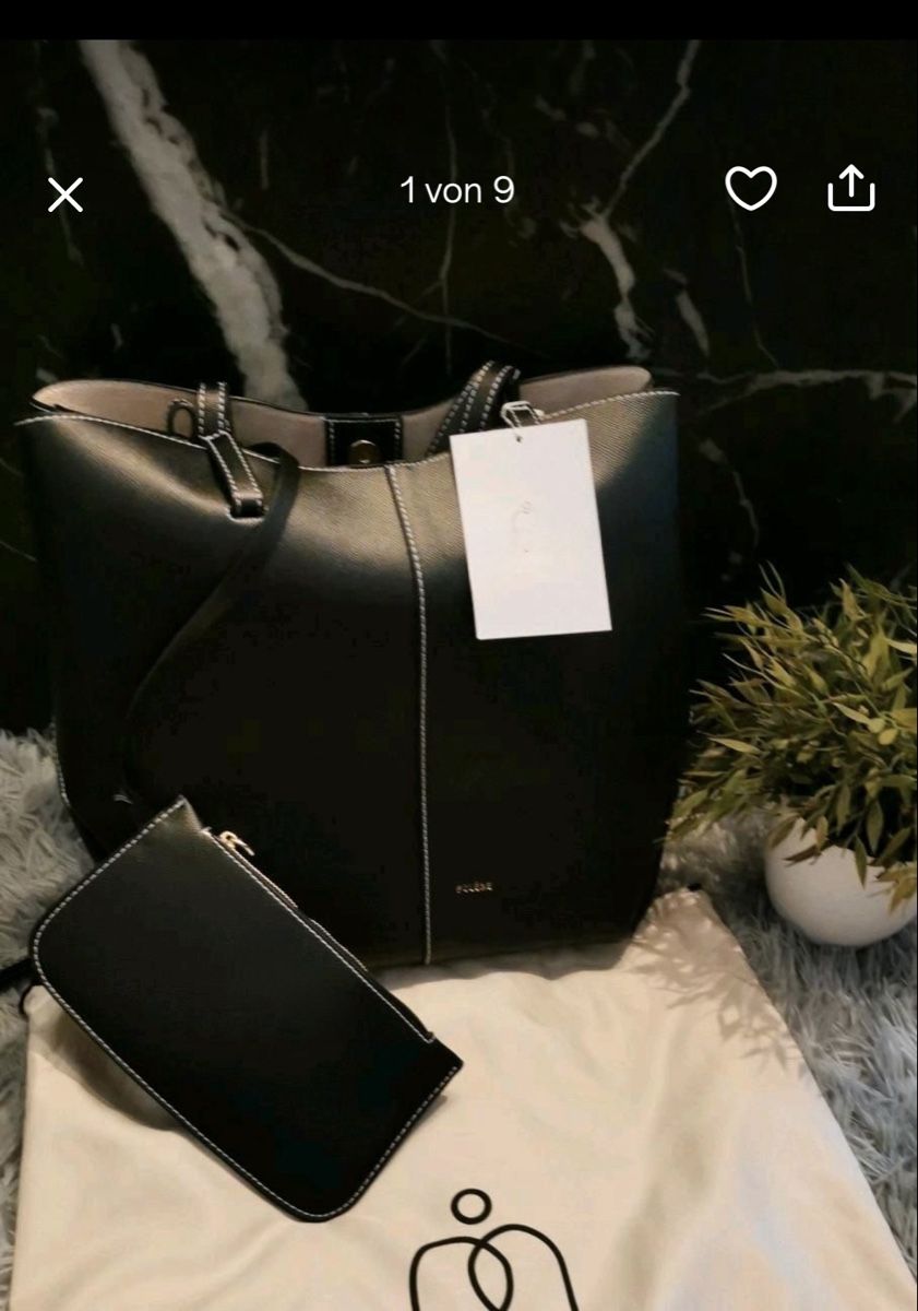 Taschen für Damen: Ledertasche im Stil von Polène – Gebraucht aus Samstagern von pipistrelli01