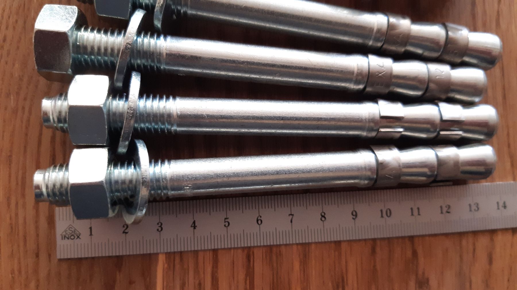 Anker: 9 Stk Schwerlastanker M12 x 130mm – Neu (gemäss Beschreibung) aus Oey von Parkplatzbrocki 2