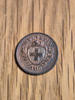 1 Rappen 1910 - Aufl.  1.5 Mio. - Kat. Fr. 30.--!