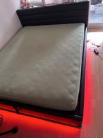 Bett mit Stauraum & LED-Licht