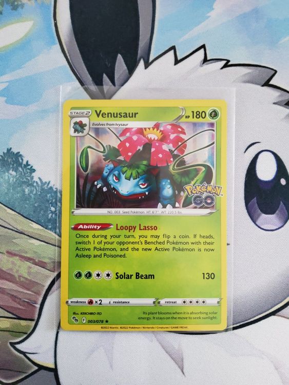 Pokemon Venusaur Holo (Pokemon Go) EN Kaufen auf Ricardo