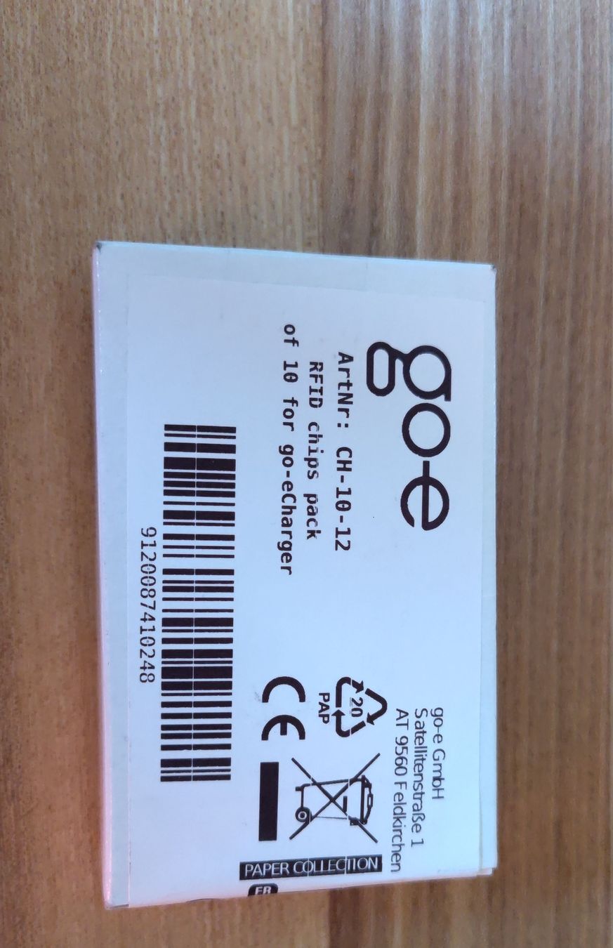 Composants électroniques: go-e RFID chips pack of 10 for go-eCharger – D'occasion à Zürich par fabioklr