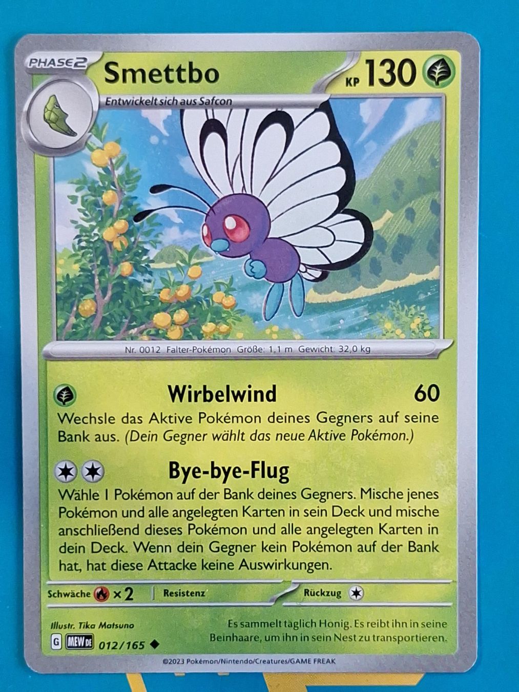 Pokémon Sammelbilder & Trading cards: Smettbo - DEUTSCH Mew 151 - #2.8 – Gebraucht aus Altstätten SG von GGsGameshop
