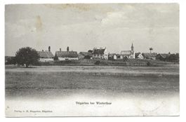 Dägerlen b. Winterthur (ZH) Dorfpartie Kirche Rutschwil 1911