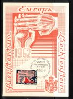 1962 PEN Europa Maximumkarte