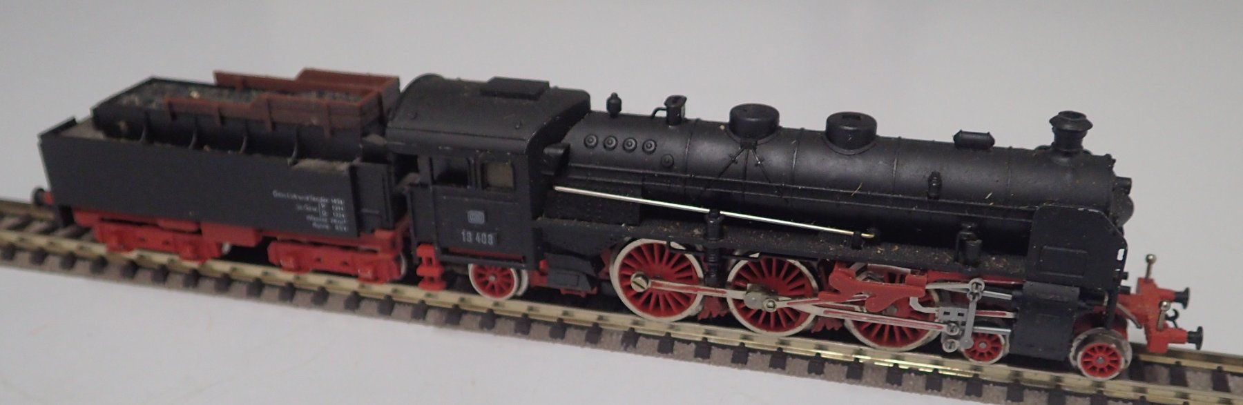 Arnold Modellini di ferrovie: Arnold N - DB Schwarze Dampflok "Pacific" Nr 18 408 – Usato da Lausanne venduto da Biquette6