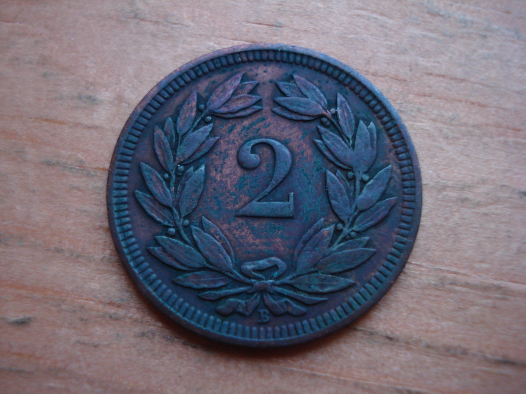 Tutti le monete: (W5) 2 Rappen 1900 – Usato da Erlach venduto da Net-Coins 1