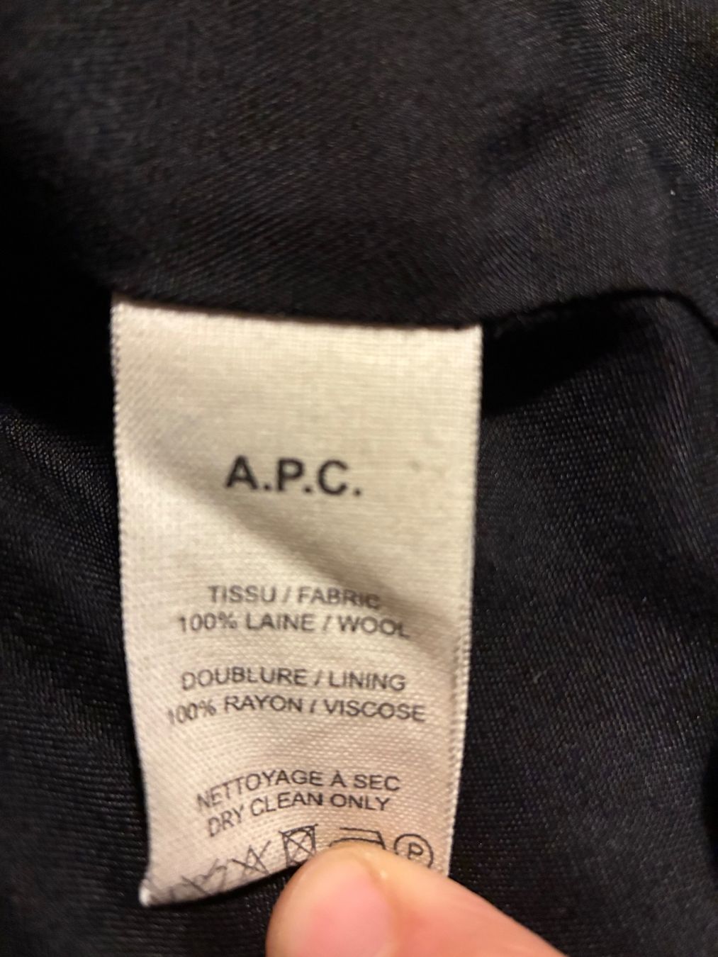 Apc Cappotti: Apc Mantel – Usato da Fribourg venduto da waves55 4