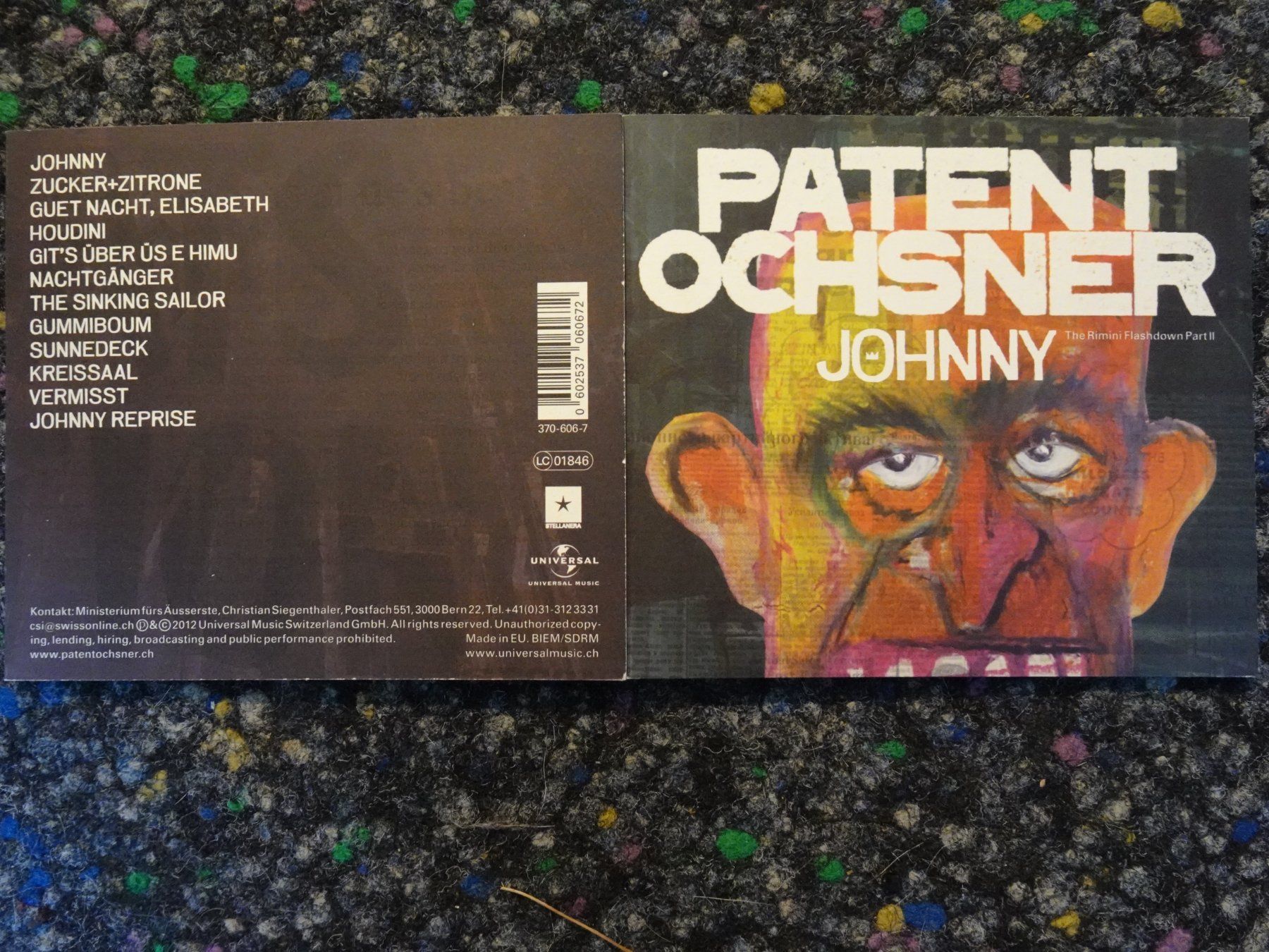 : CD : Patent ochsner – Gebraucht aus Lotzwil von Kiddis
