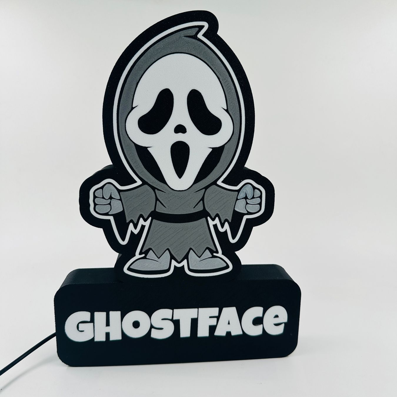 Lampade: Lightbox lumière led Ghost face SMART RGB – Nuovo (secondo la descrizione) da Vicques venduto da PAMB3D