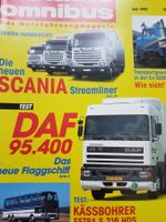 Lastauto Omnibus 7/91 DAF 95.400 Scania 143 Setra S216 xx