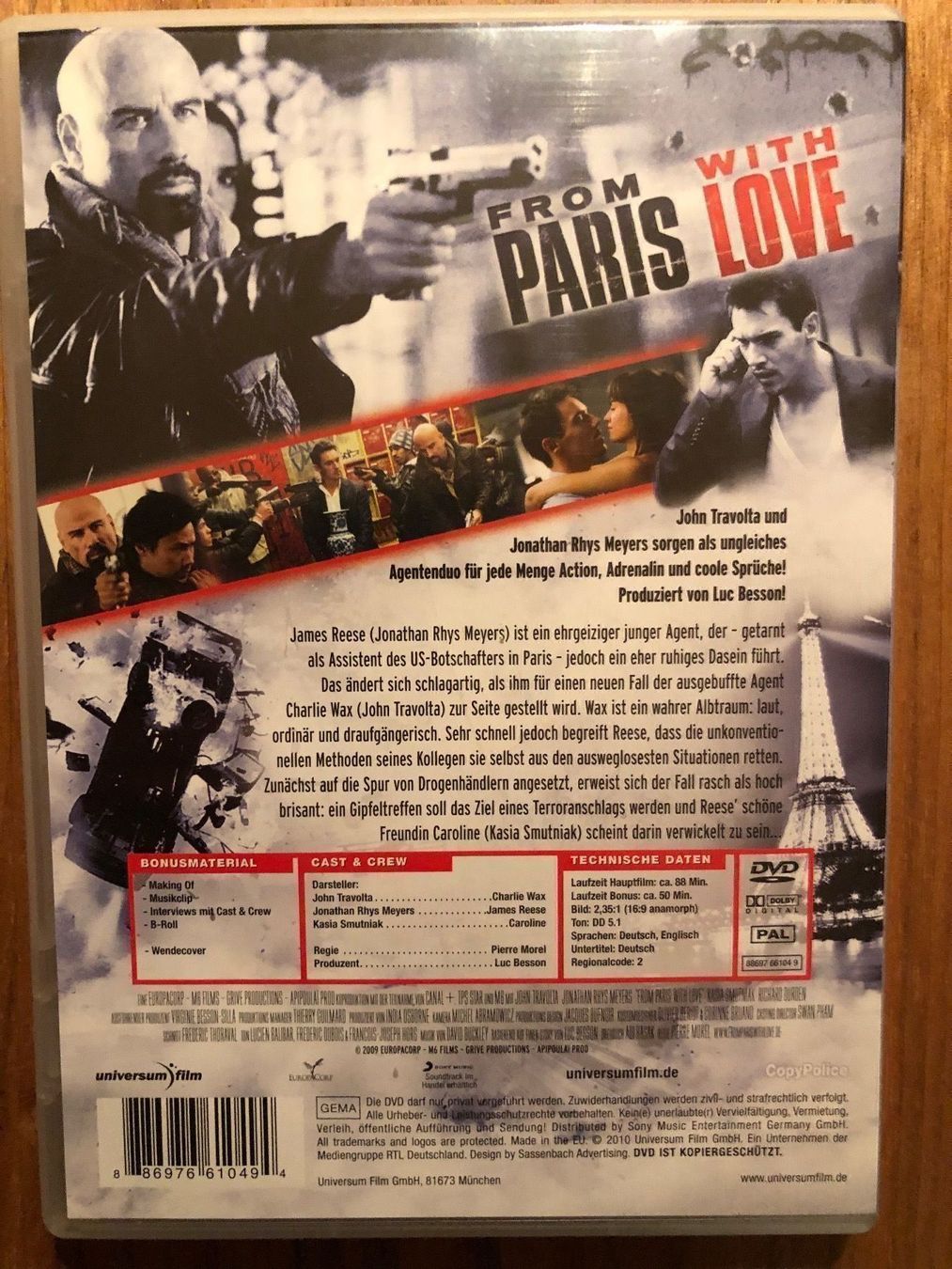 Alle DVDs: DVD From Paris with Love – Gebraucht aus Belp von brb66 1