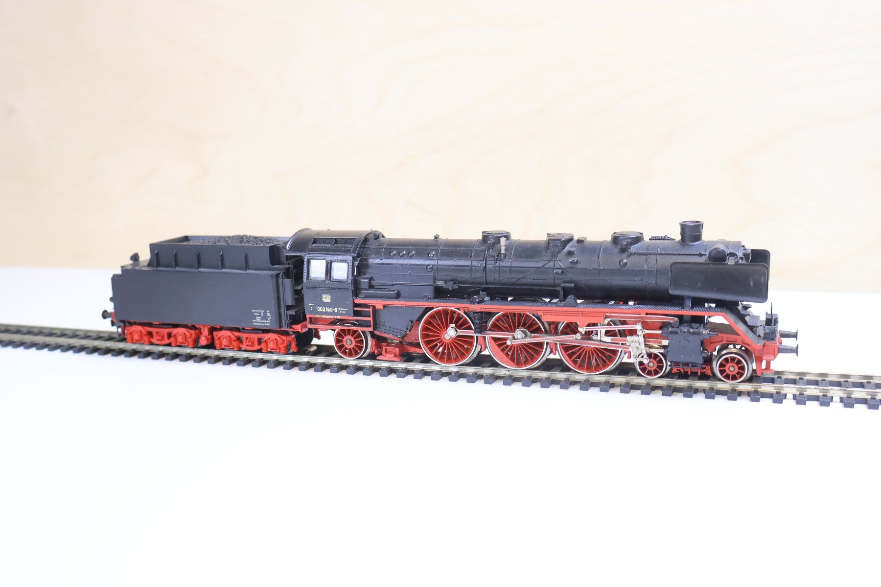 Märklin Modellini di ferrovie: Märklin grosse DB Dampflok BR 003 - H0 – Difettoso da Winterthur venduto da Monstera 4