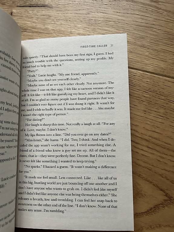 Libri: First time caller - B.K. Borison – Nuovo e nell'imballaggio originale da Altstätten SG venduto da tab_77z2 2
