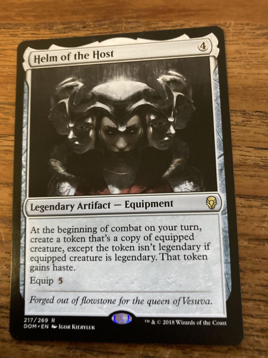 Magic The Gathering Sammelbilder & Trading cards: Helm of the Host - MTG – Gebraucht aus luzern von
