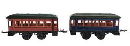 2 Personenwagen von Karl Bub und 1 Güterwagen