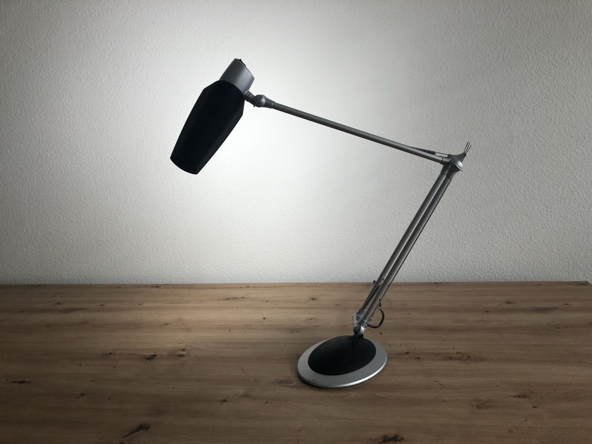 Lampes: Massive verstellbare Schreibtischlampe – D'occasion à Zürich par fontana 2