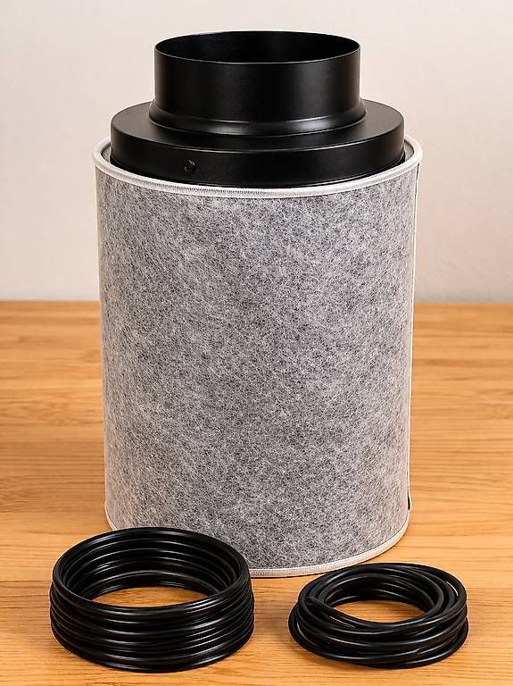 Ventilazione: Ayrochy Grow Set 100W LED + Filter + Lüfter NEU – Nuovo (secondo la descrizione) da Zürich venduto da Justnow 2