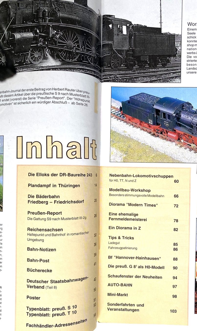 Riviste & Magazine: Eisenbahn Journal - 2 Hefte - 1+5/1991 – Nuovo (secondo la descrizione) da Hünenberg venduto da Ecila 4