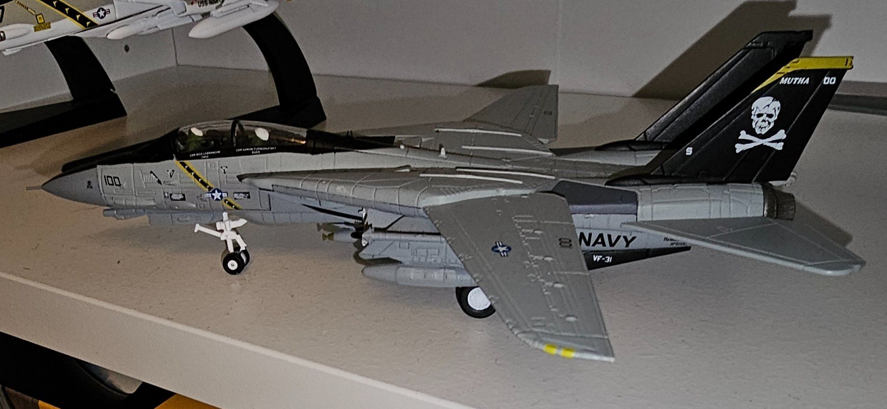 Kit di modellismo & Modellini statici: F-14 B VF-103 Jolly Rogers 1:100 – Nuovo e nell'imballaggio originale da Sennhof (Winterthur) venduto da totti_francesco