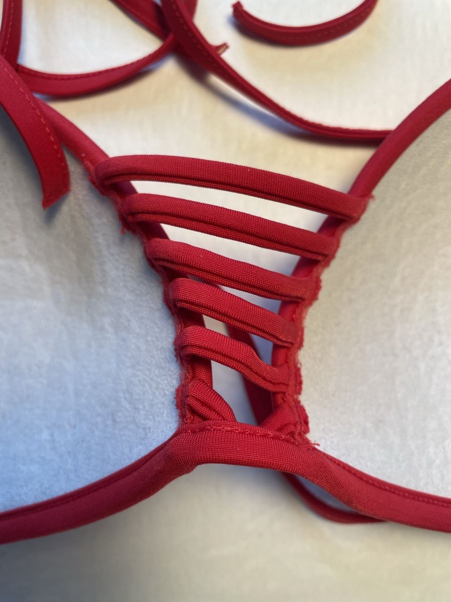 Calzedonia Costumi da bagno & Bikini: Calzedonia Bikini-Top rot - S – Usato da St Gallen venduto da Giidi 3