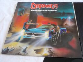 Rarität Vinyl Metal - Darkness - defenders of justic - 1988