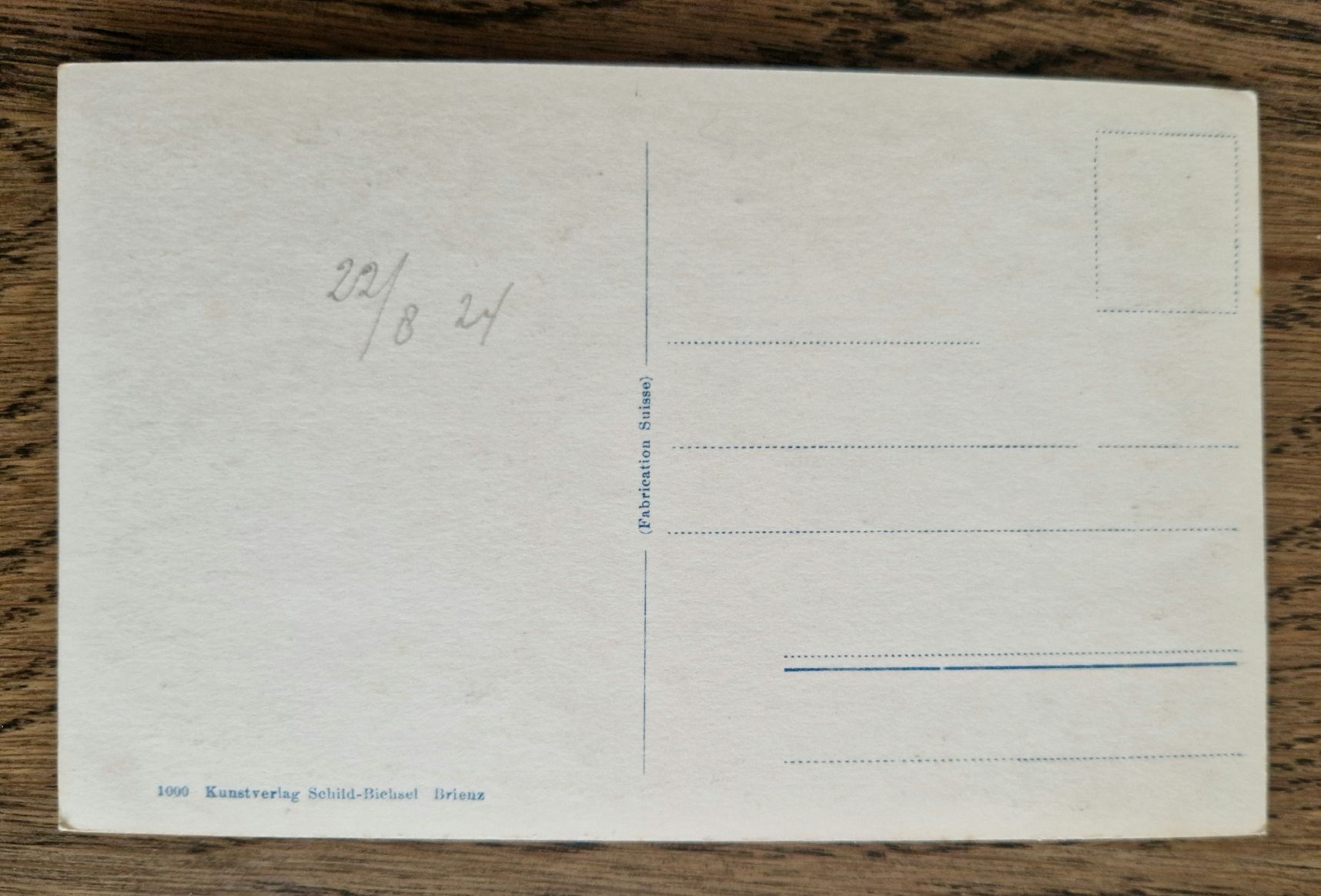 Cartoline postali: Trümmelbachfälle, Eingang zum Aufzug – Usato da Ebikon venduto da Donar50 1