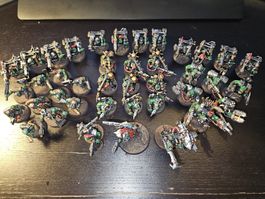 Warhammer 40K - Ork Detachment Painted