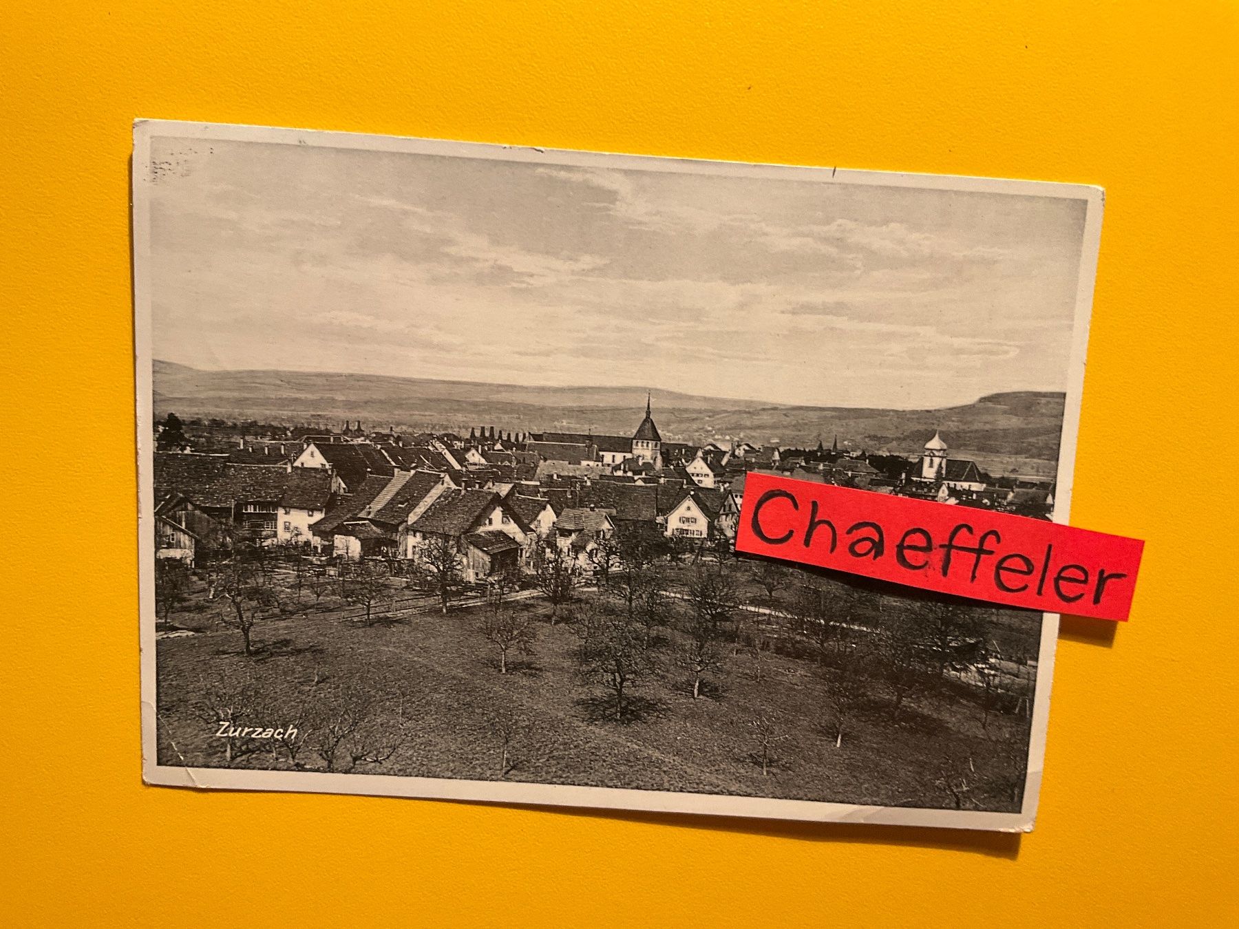 Ansichtskarten: 1950 Zurzach – Gebraucht aus Zürich von Chaeffeler