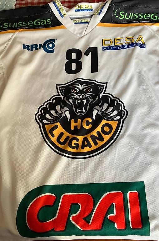 Leibchen & Hosen: Maglia ORIGINALE HCL Filppula 2014-2015 – Gebraucht aus Bellinzona von Cat_e_t