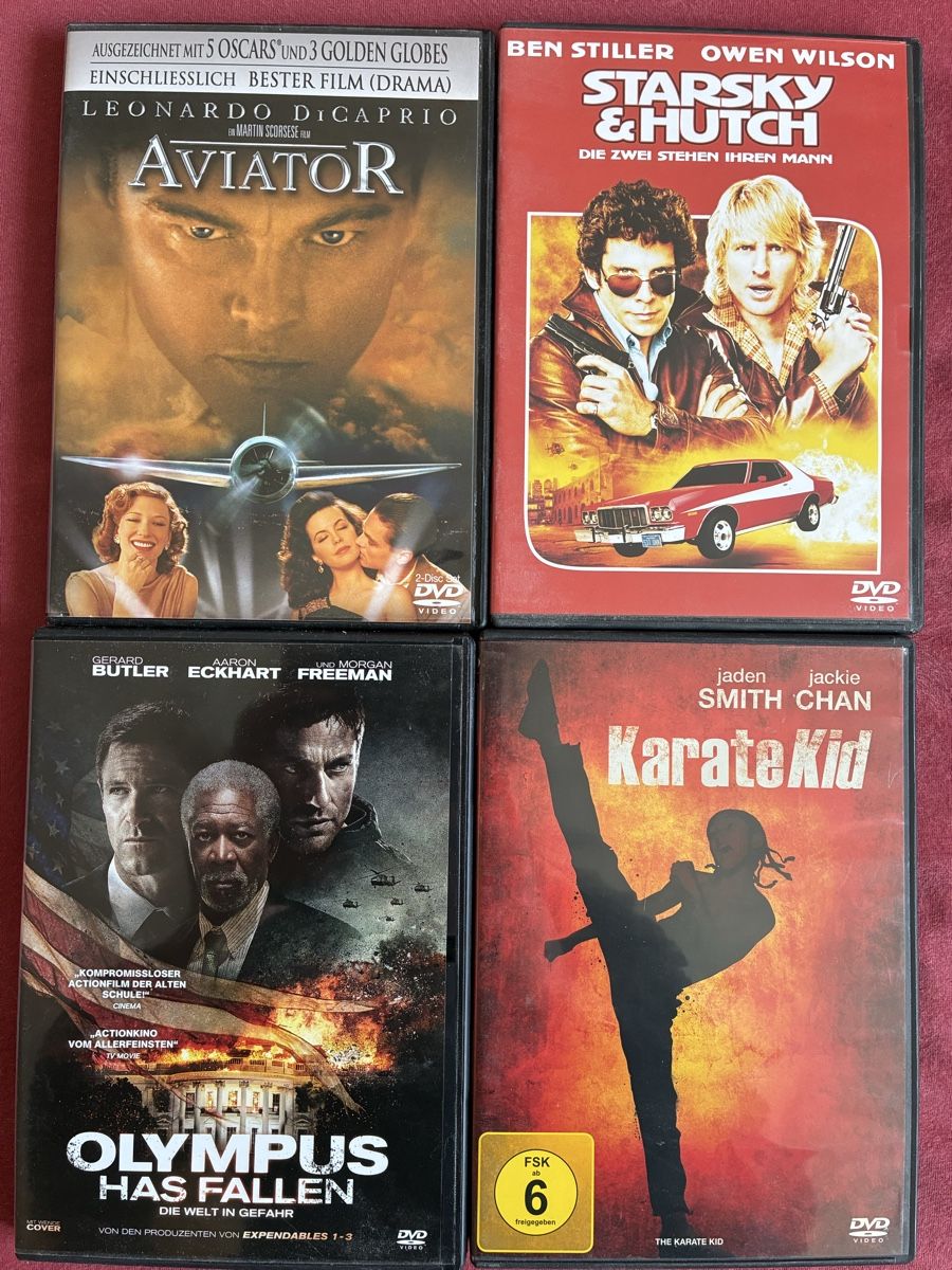 Tutti i DVDs: DVD-Sammlung, 4 Filme, Top Zustand – Usato da Winterthur venduto da Eisenware