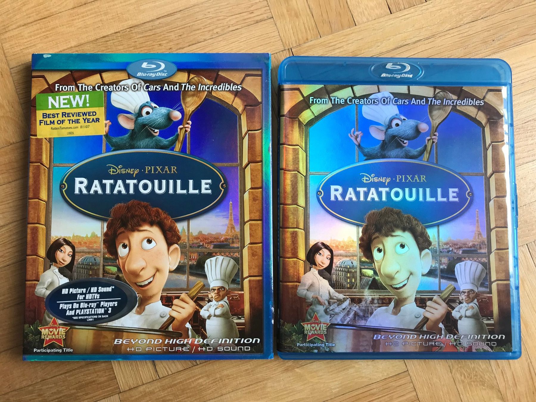 Alle DVDs: Ratatouille - mit Slipcover - Blu-ray – Neu (gemäss Beschreibung) aus Zürich von