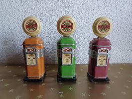 3 Fossil Premium Motor Watch Zapfsaeulen Deko Set, Rarität!