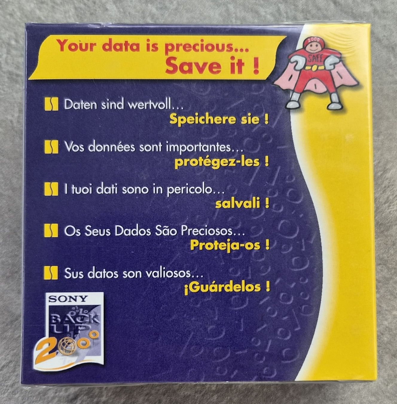 Sony Dischetti: SONY Foppy disk 3.5" 10MFD-2HDCF - 1.44MB, IBM formatted – Nuovo e nell'imballaggio originale da Castione venduto da Rx-stamps 4