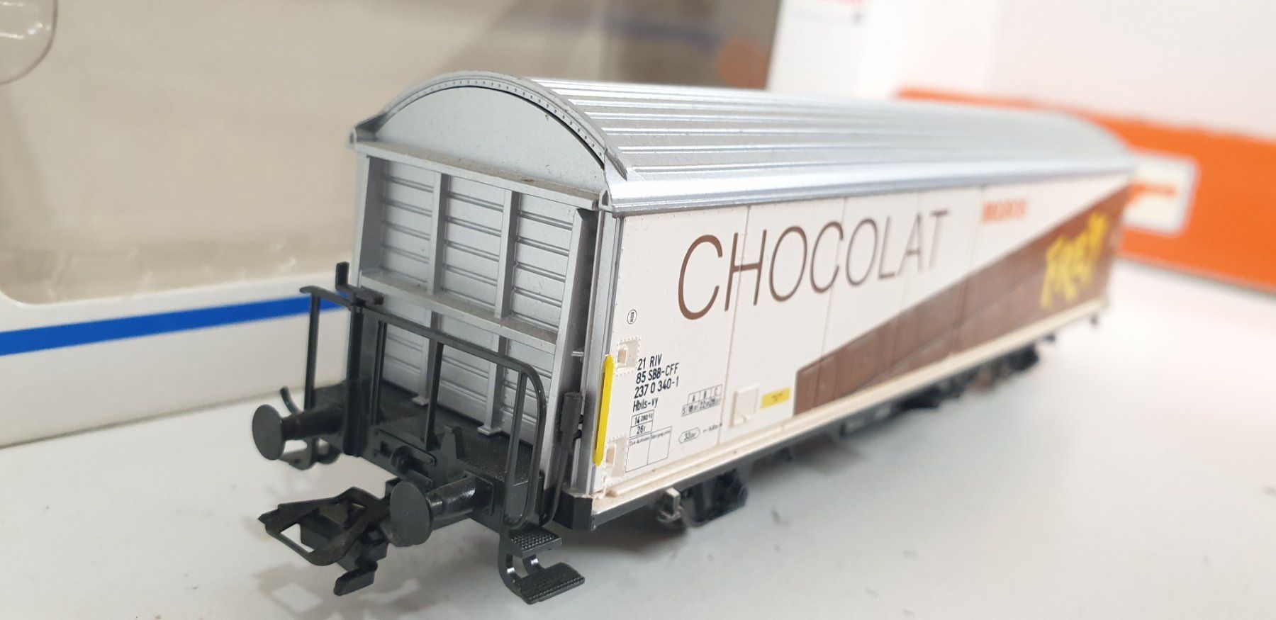 Märklin Modellini di ferrovie: Märklin SBB Hbils Frey Güterwagen H0/AC – Usato da Geroldswil venduto da TopTrain54 4