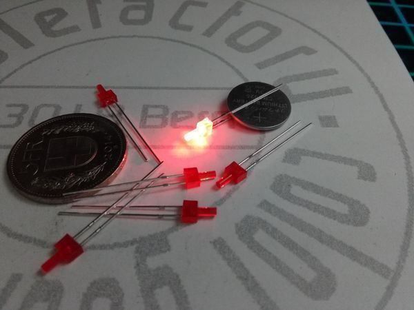Componenti elettronici: Tower-LED 20 Stk. rot – Nuovo (secondo la descrizione) da Luzern venduto da Salefactory 1