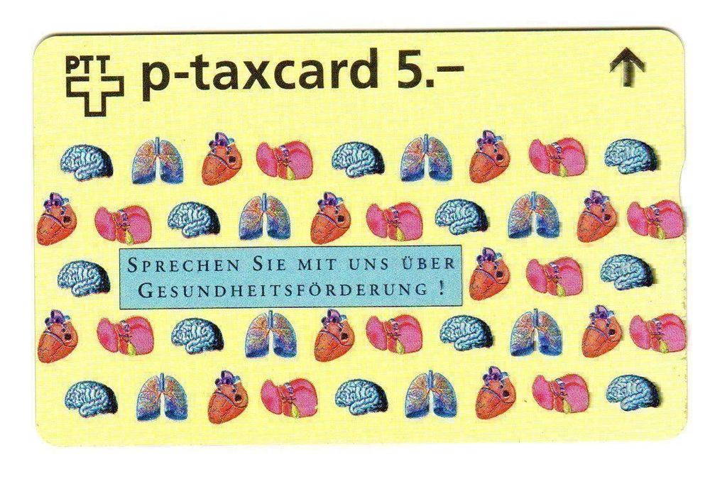 Cartes de téléphone: taxcard Helvetia Krankenkasse 5.- 606L – D'occasion à Erlinsbach par S700