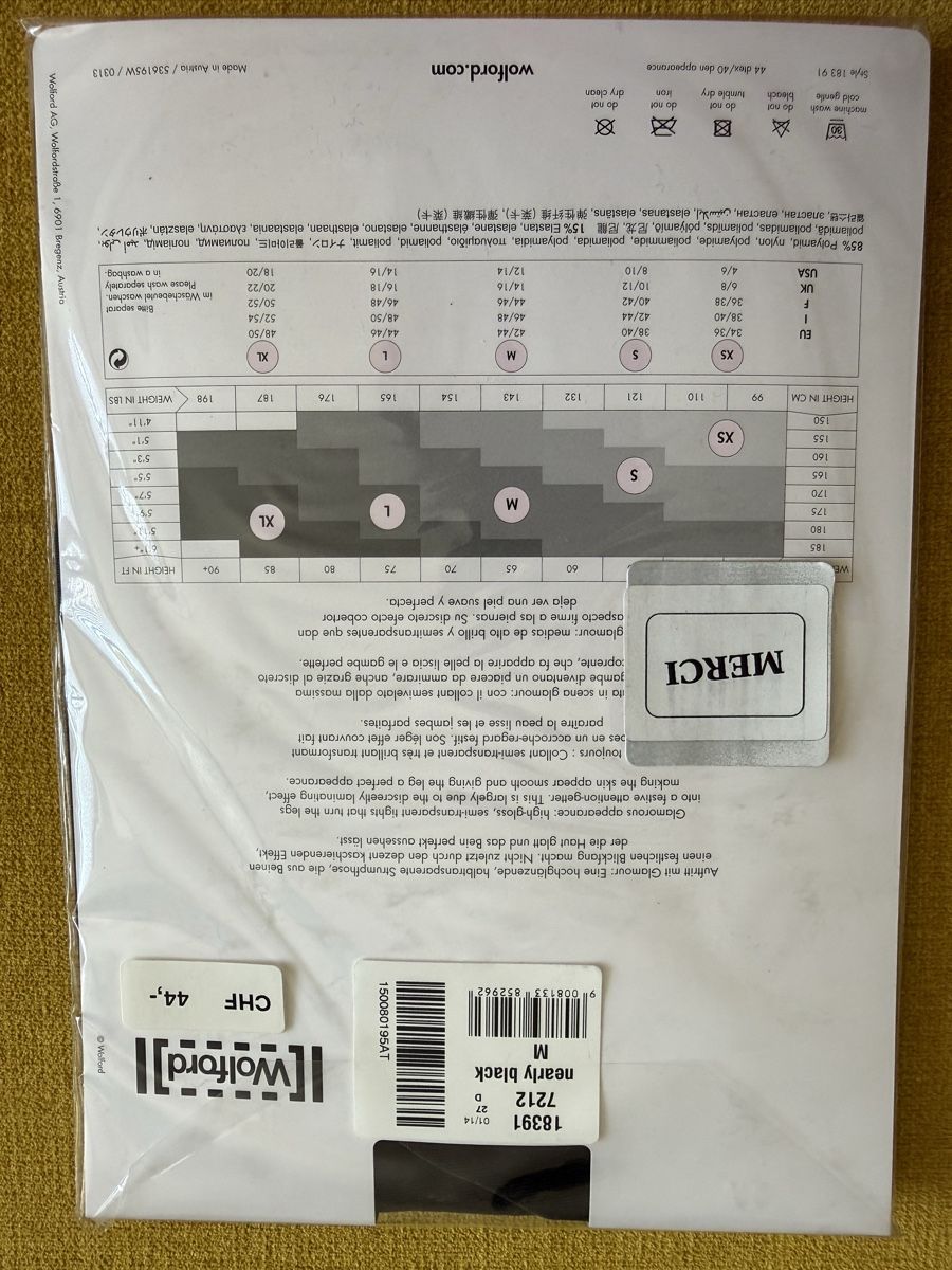 Wolford Strümpfe & Strumpfhosen: Wolford Strumpfhose neu – Neu und originalverpackt aus Feusisberg von Mila1122 1