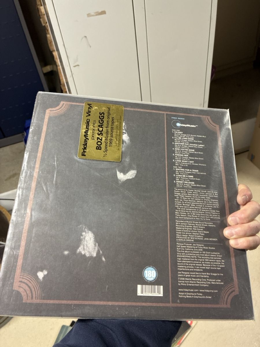Dischi in vinile: Boz Scaggs LP – Usato da Chavannes-de-Bogis venduto da bmwe12 2